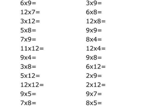 multiplying 8,9,12