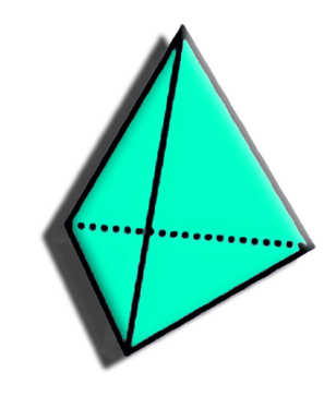 triangular pyramid