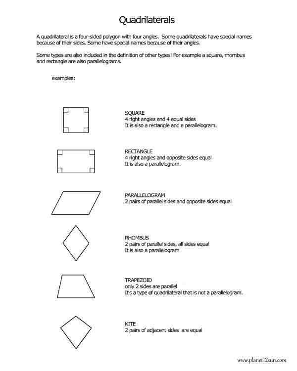 quadrilaterals 1